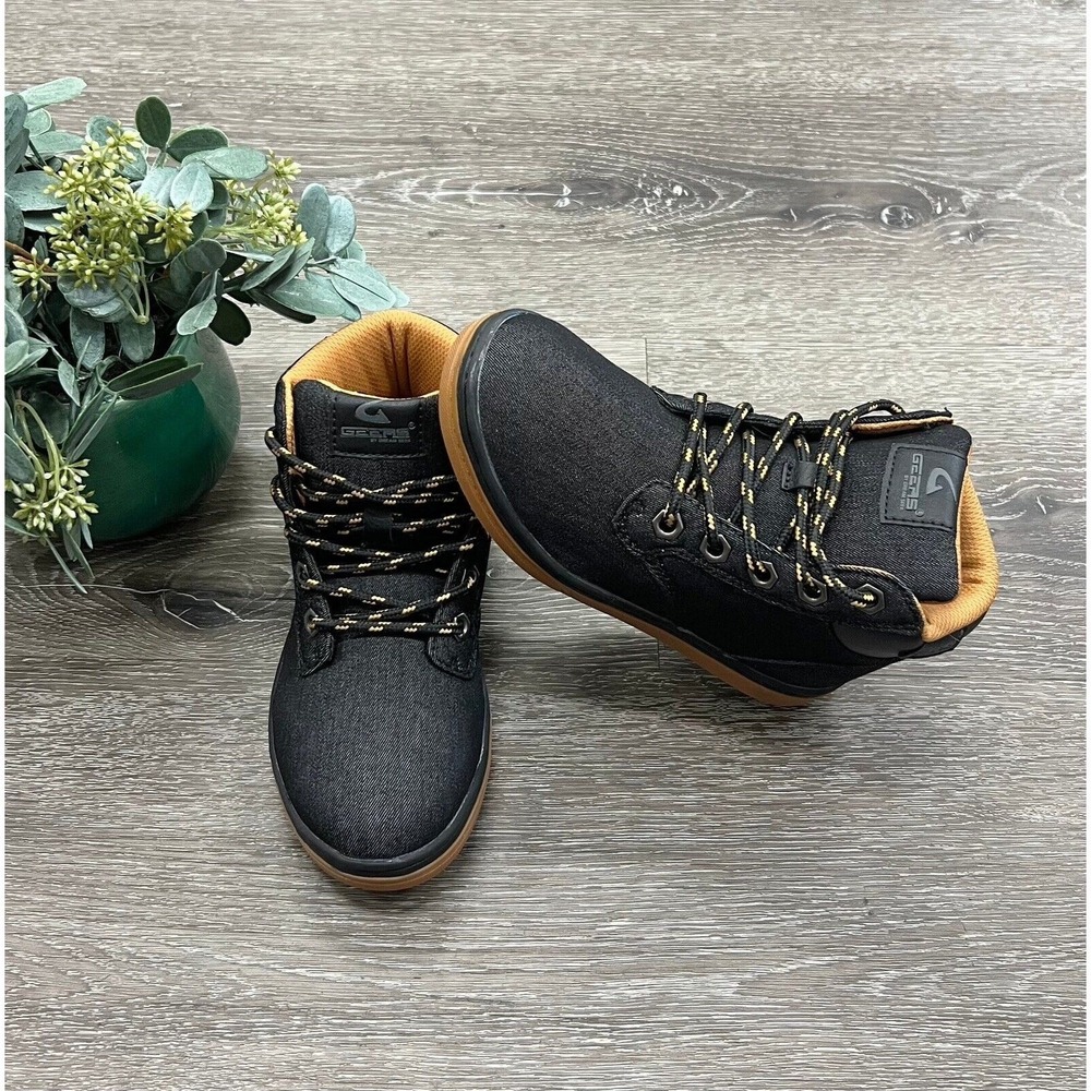 Denim Black Boutique High Top Shoes Toddler Size 13 NEW